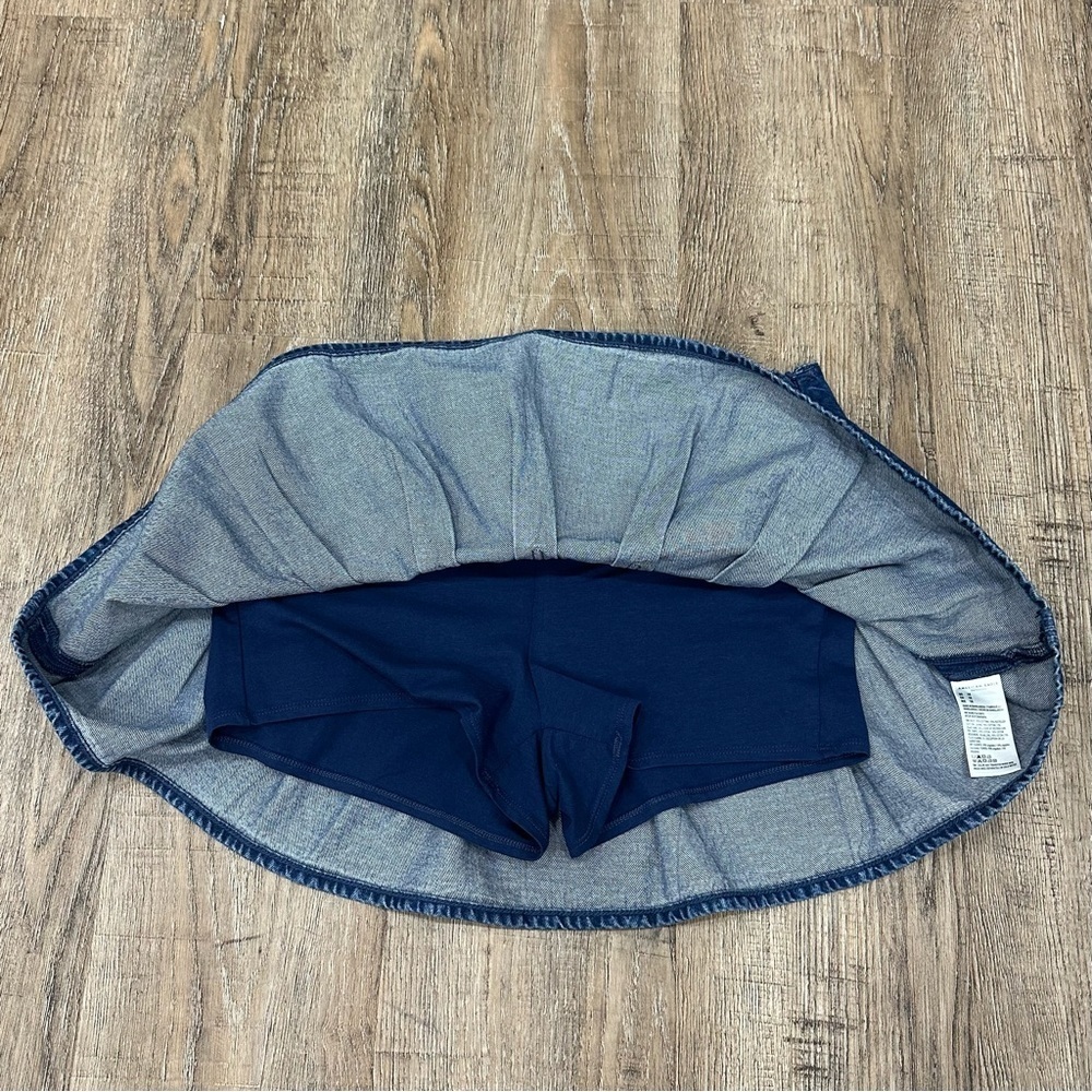 American Eagle Dark Blue Mini Skirt - Picture 3 of 5